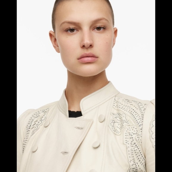 BNWT! ZARA Limited Edition genuine Leather Jacket - Picture 7 of 11